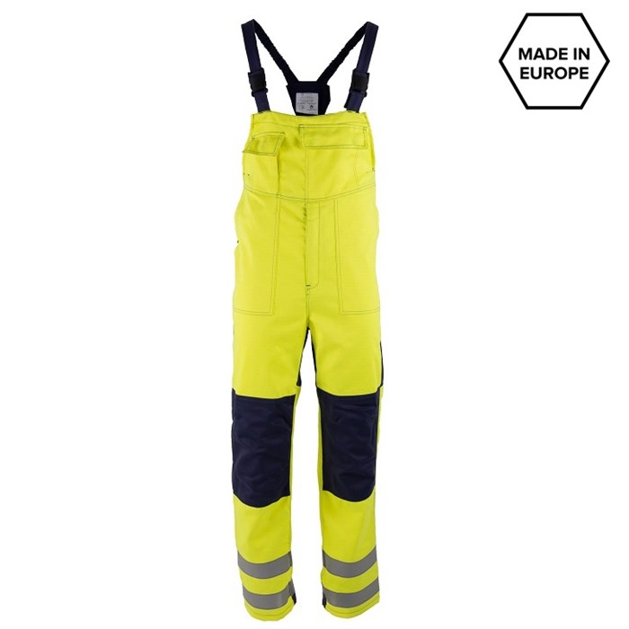 Radna odeća - Zaštitne radne farmer pantalone MERU 2 Hi-viz