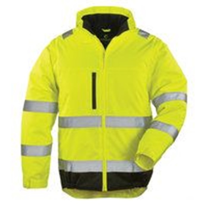 Radna odeća - 2U1 signalizirajuća zaštitna Hi-viz jakna extra HI-WAY