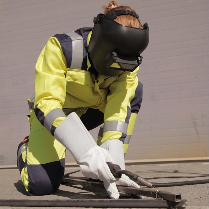 Radna odeća - Zaštitna radna jakna MERU 2 Hi-viz